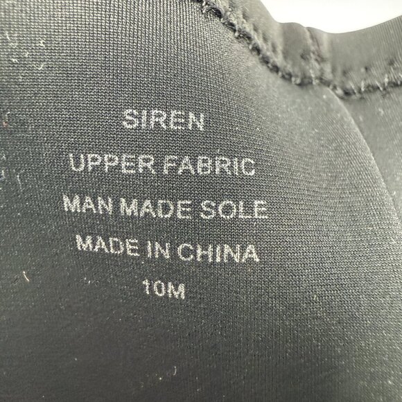 Jeffrey Campbell Siren Bootie Women's 10 Black Neoprene Pointed Toe Heels NWOB - Picture 16 of 16